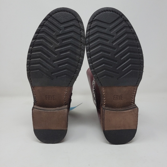 Frye- Plum Stud Booties (NEW) - Picture 3 of 3